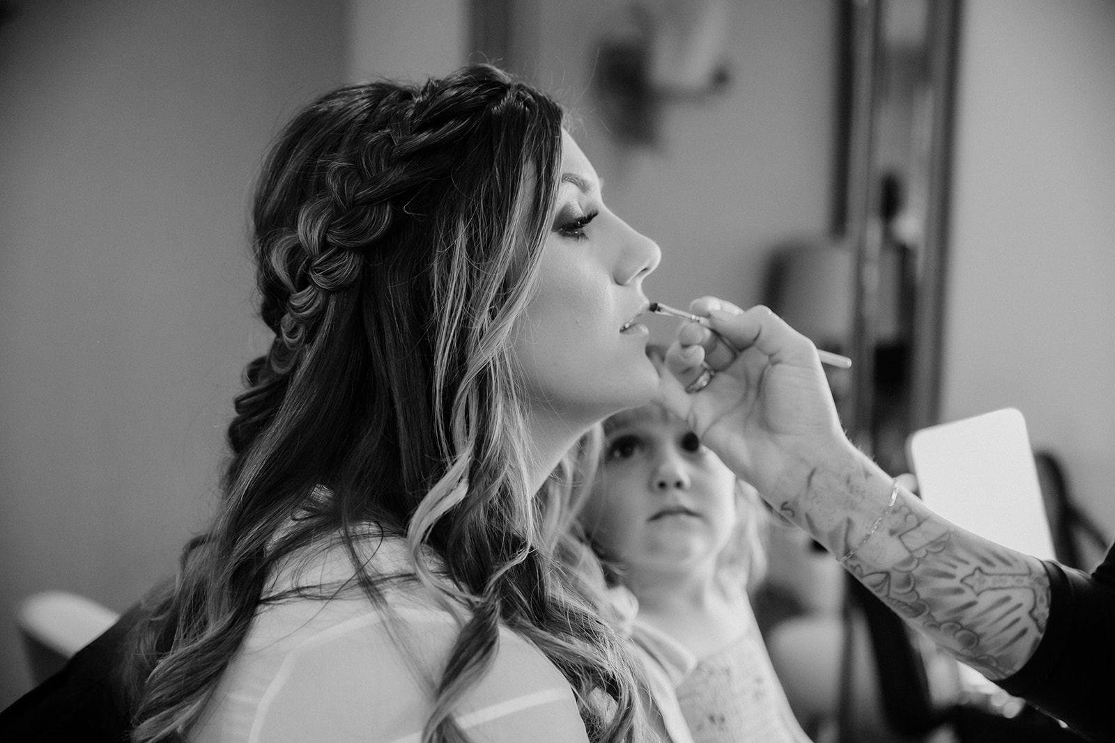 Salon Thrive bridal hair — San Diego wedding styling