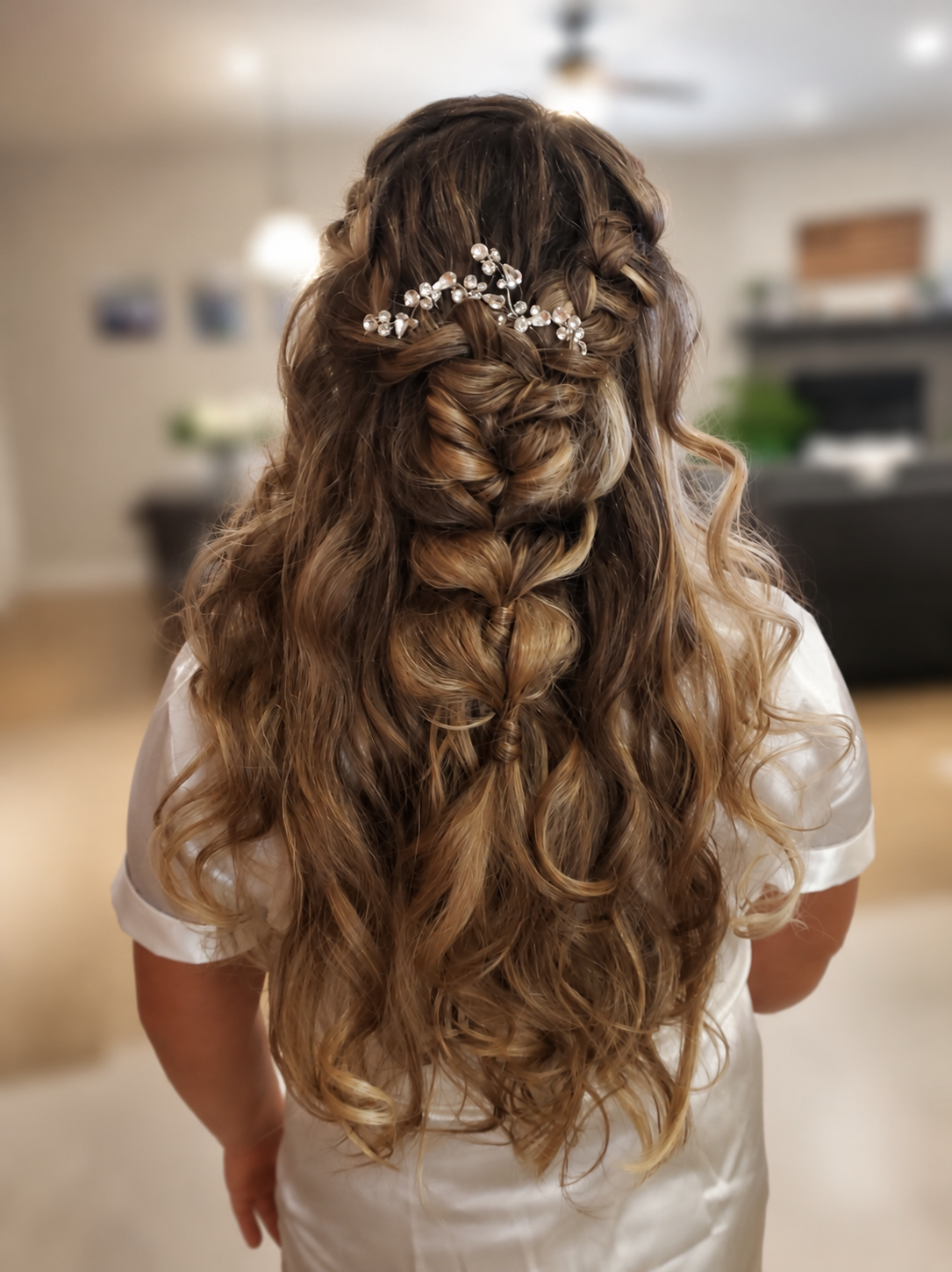 Salon Thrive bridal hair — San Diego wedding styling